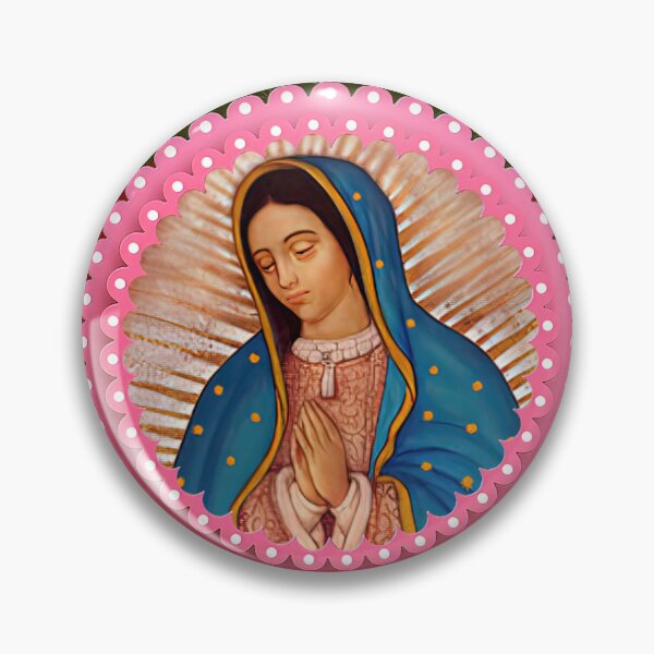 Item preview, Our Lady of Guadalupe Pink Roses designed and sold by hispanicworld.