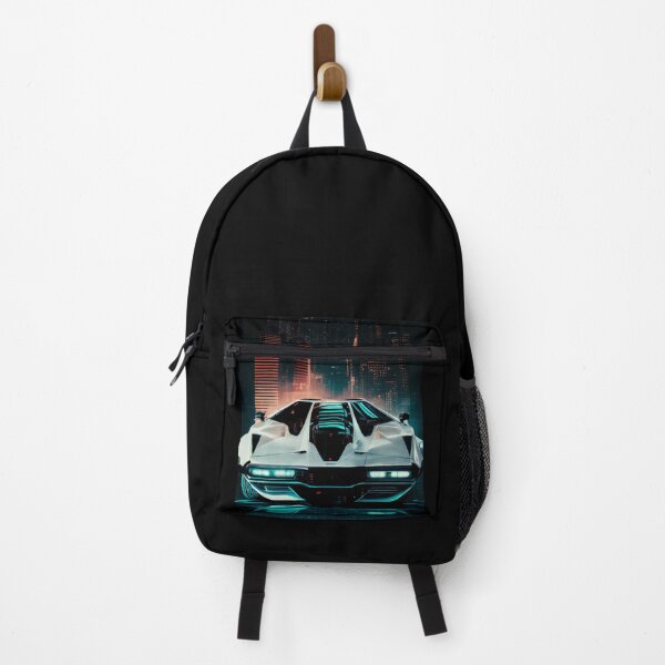 Item preview, Cyberpunk car with city backdrop  designed and sold by Christolamber.
