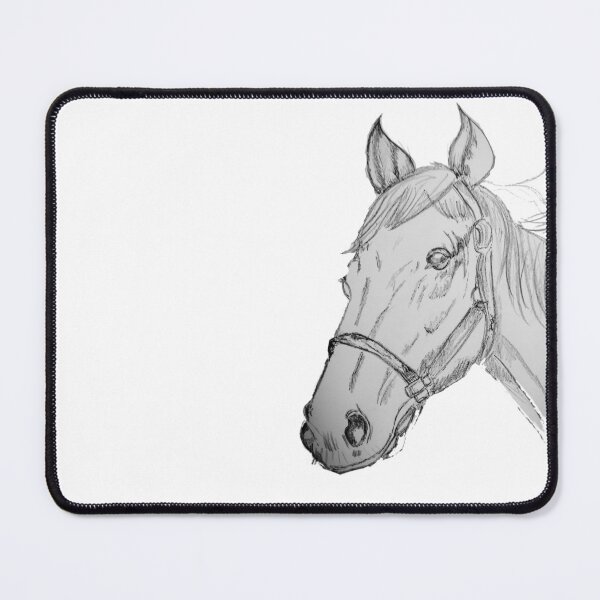 Item preview, black and white horse designed and sold by CanDo20.