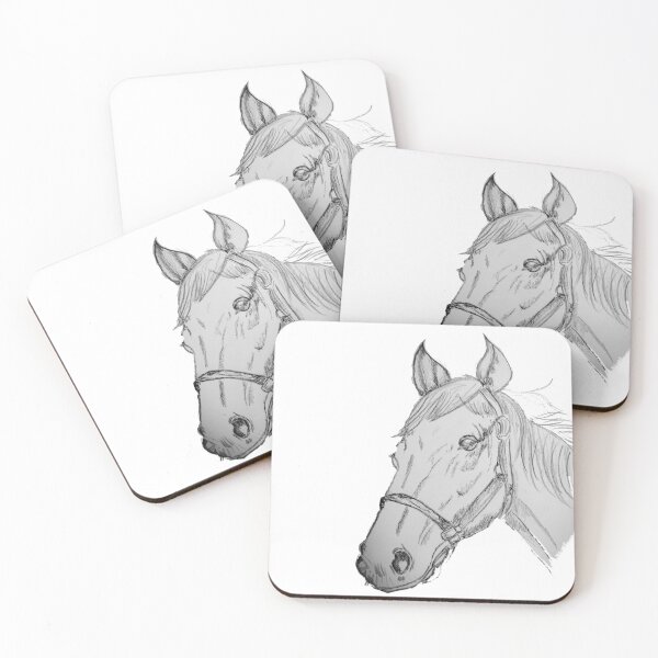 Item preview, black and white horse designed and sold by CanDo20.