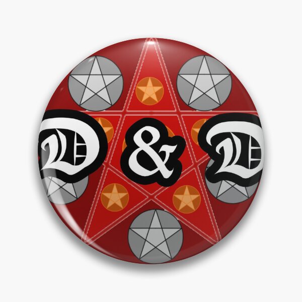 Item preview, DND Pentacle designed and sold by WitchyMystery.