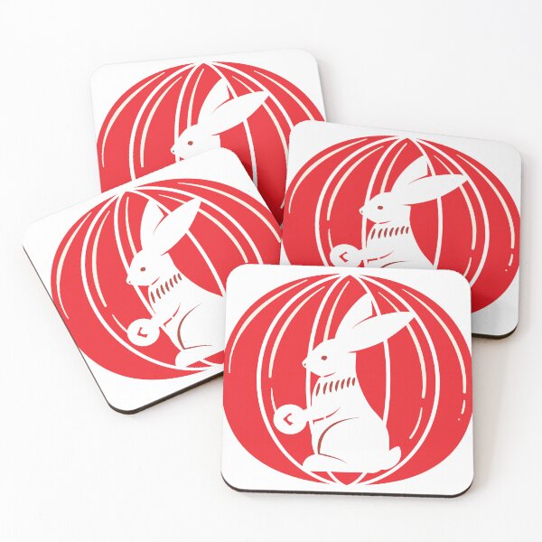 Item preview, RABBIT IN RED LANTERN designed and sold by HAIFAHARIS.