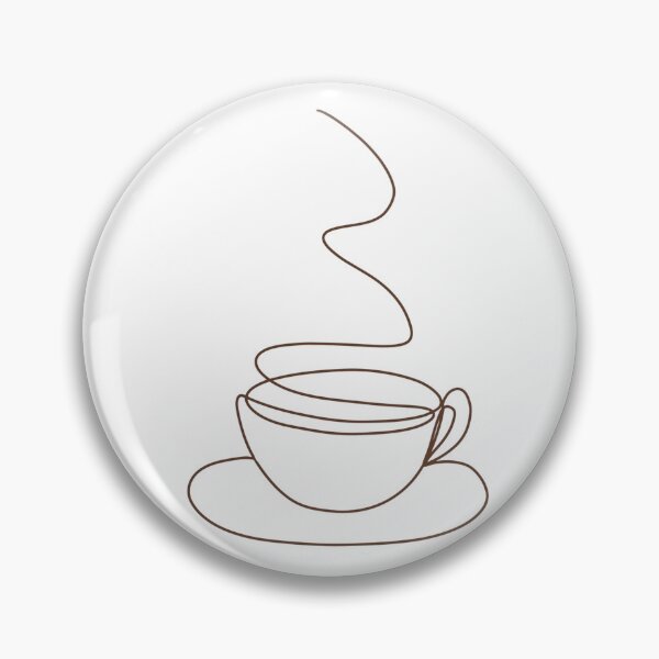 Item preview, Coffee line art designed and sold by RandiMullins.