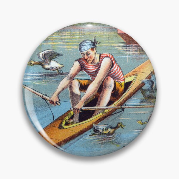 Item preview, 1885 Absent Minded Sculler  designed and sold by historicimage.