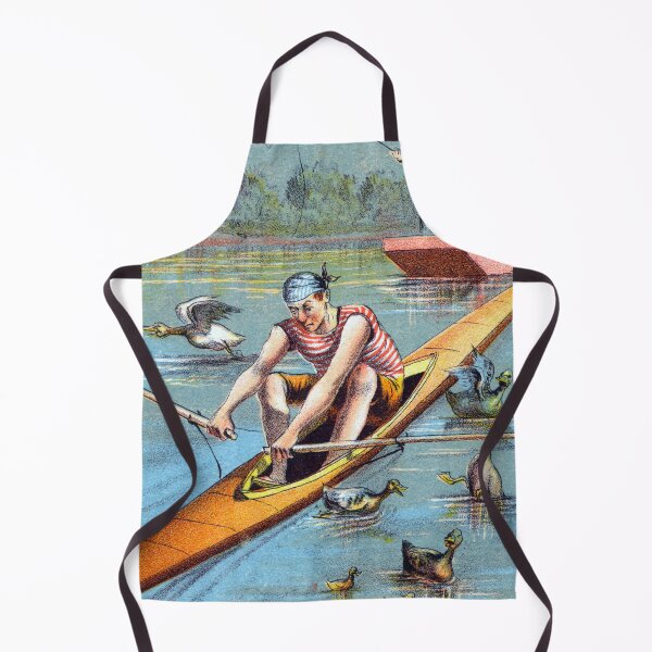Item preview, 1885 Absent Minded Sculler designed and sold by historicimage.