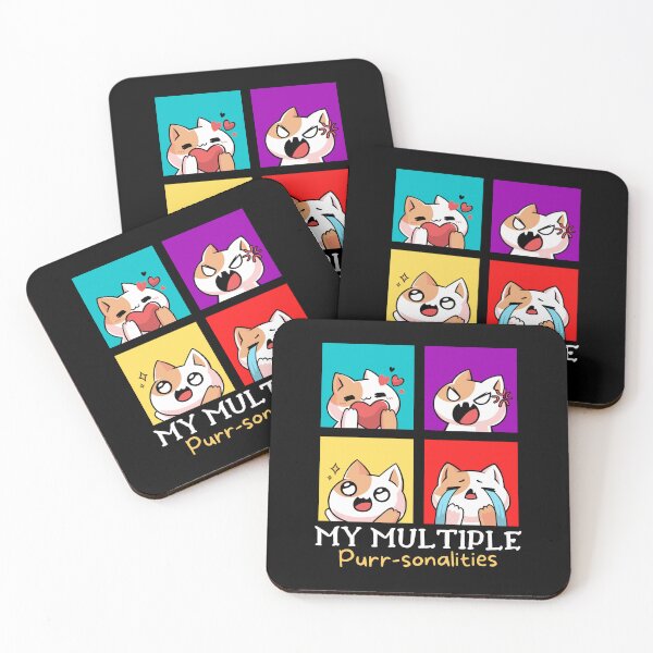 Item preview, My Multiple Purr-sonalities designed and sold by Simple429.
