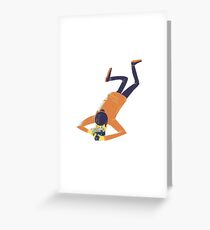 Leica Boy Greeting Card