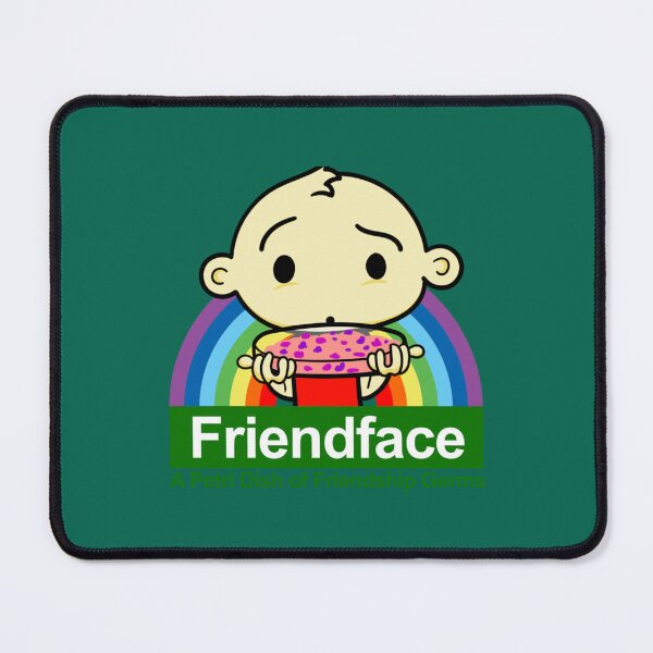 Item preview, Friendface - A Petri Dish of Friendship Germs   designed and sold by JasApareltes.