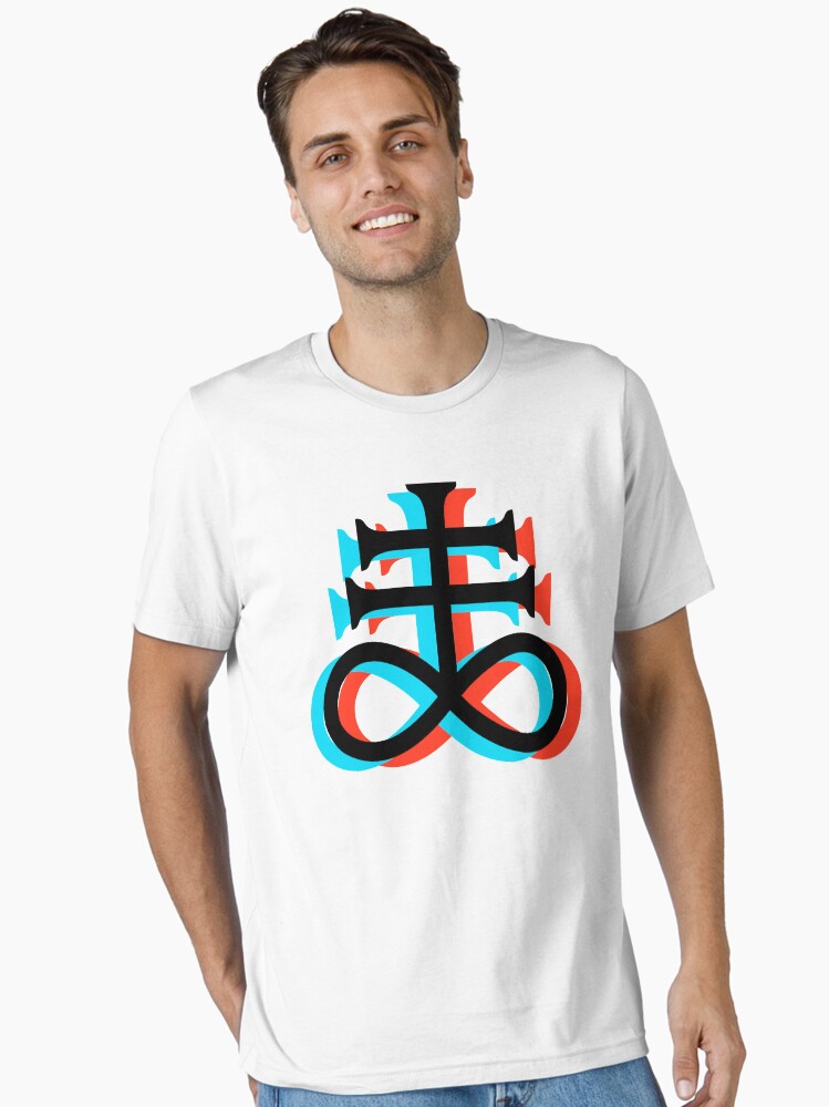 Leviathan T-Shirt / Satanic Cross Occult Tshirt Leviathan T-Shirt / Satanic Cross Occult Tshirt