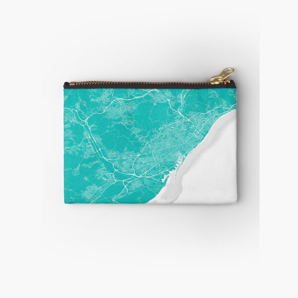 Item preview, Barcelona City Light Blue Map designed and sold by RJninetyseven.
