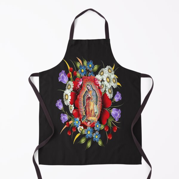 Item preview, Our Lady of Guadalupe Mexican Virgin Mary Mexico Flowers Tilma designed and sold by hispanicworld.