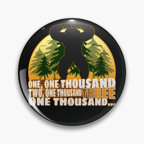 Item preview, Bigfoot - Your Turn…one, one thousand; two, one thousand; three, one thousand… designed and sold by BLACKSUN-SHOP.