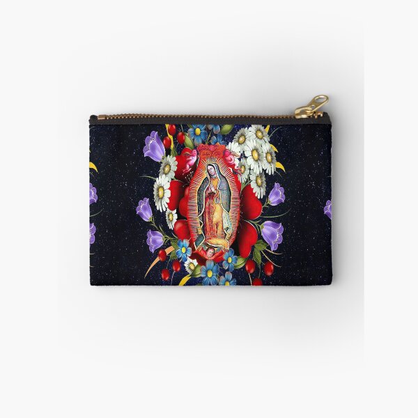 Item preview, Our Lady of Guadalupe Mexican Virgin Mary Mexico Flowers Tilma  designed and sold by hispanicworld.