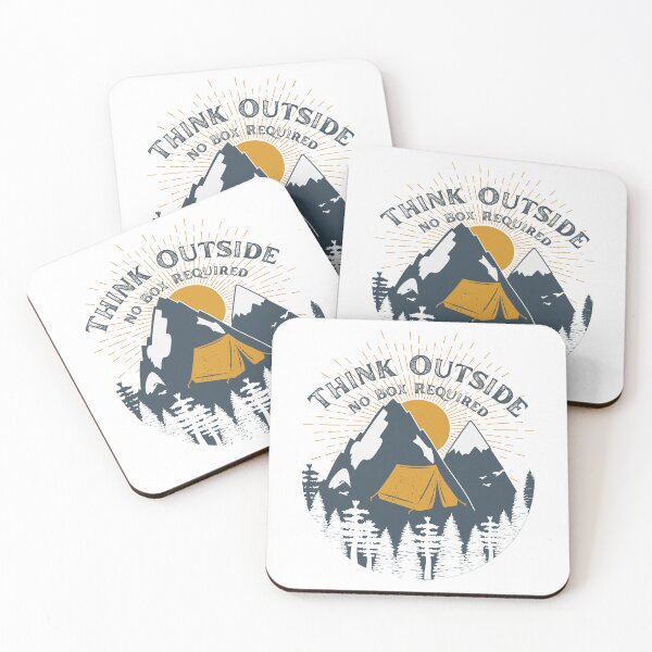 Item preview, Think Outside No Box Required Camping designed and sold by SimpleSteve.