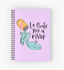 la croix soda water Spiral Notebook