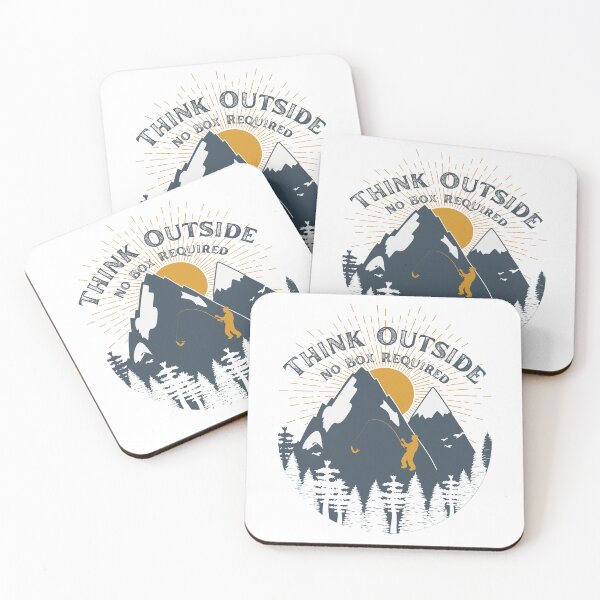 Item preview, Think Outside No Box Required Fishing designed and sold by SimpleSteve.
