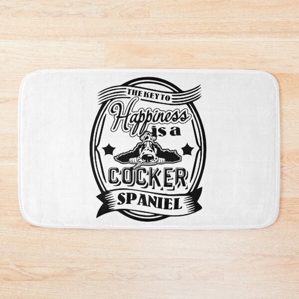 Item preview, The Key To Happiness Is A Cocker Spaniel designed and sold by UnknownArtistt.