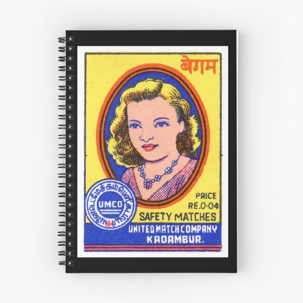 Item preview, Vintage Matchbox Art from India designed and sold by MtWoodsonSales.
