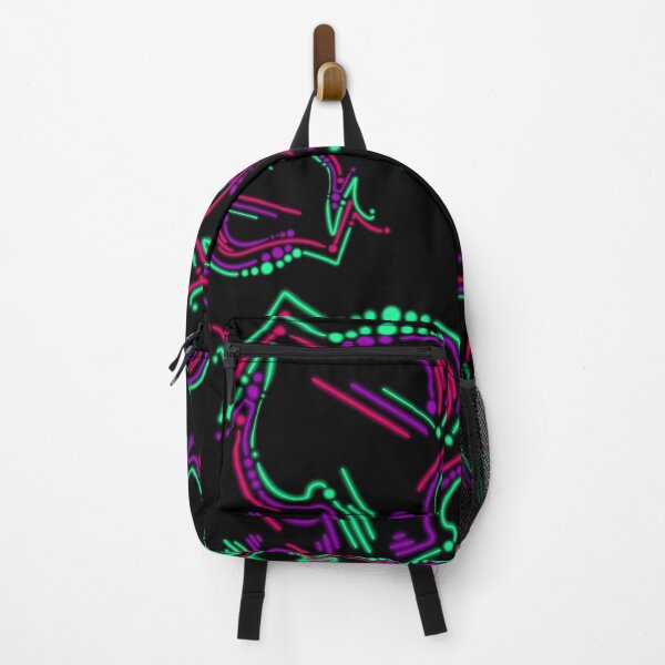 Item preview, Colorful Neon Abstract Hand Drawn Linear Pattern designed and sold by that5280lady.