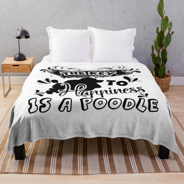 Item preview, The Key To Happiness Is A Poodle designed and sold by UnknownArtistt.