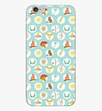 Vinilo o funda para iPhone Patrón de repetición de la mitología griega de dioses - Percy Jackson Inspired