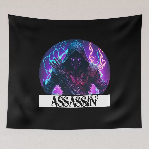 Item preview, RPG Assassin Class Neon designed and sold by FantasyRealmOP.