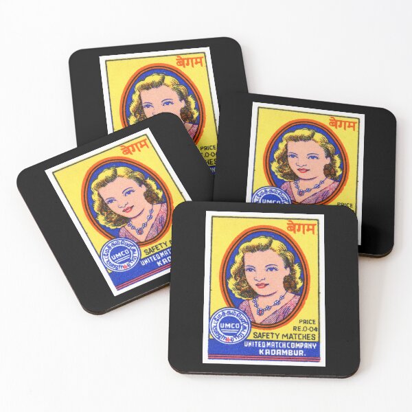 Item preview, Vintage Matchbox Art from India designed and sold by MtWoodsonSales.