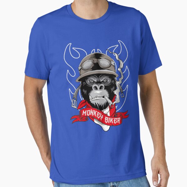 Vista previa del artículo con la obra «Monkey Biker - Aventura», diseñado y vendido por Haujianras.