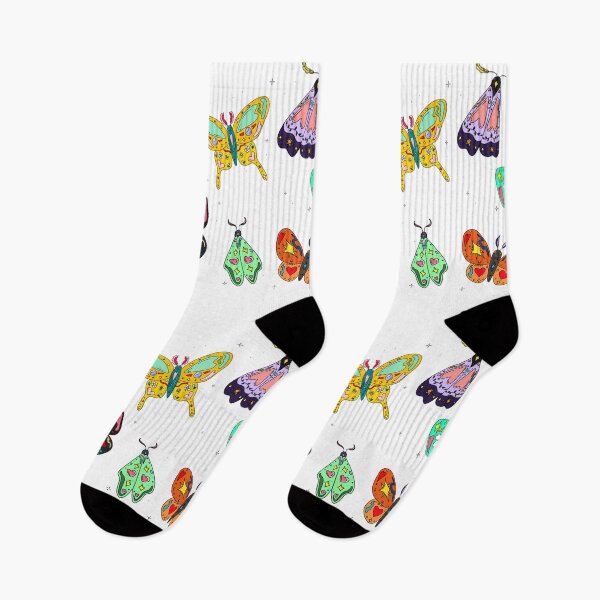 Item preview, Colorful Illustrated Moths designed and sold by H-H-M.