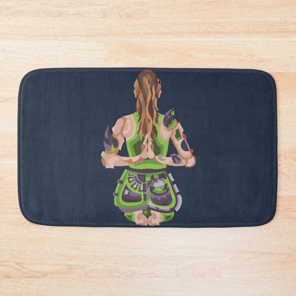 Item preview, WOMEN DOING YOGA - PRAYER MUDRA BEHIND THE BACK POSTURE designed and sold by GREENOART.