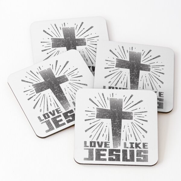 Item preview, Love like Jesus - Christian saying designed and sold by VichallanStudio.