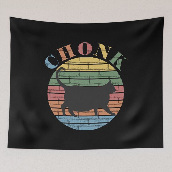 Item preview, Chonk Cat - Funny Animal designed and sold by Haujianras.