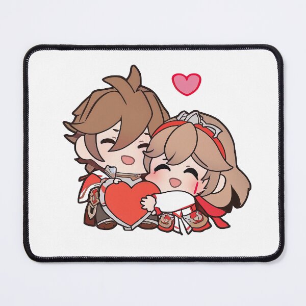 Item preview, Adorable Cartoon Anniversary Present For Him Or Her, Kawaii Valentine's Day Design, Cute Couple designed and sold by MorphicPrints.