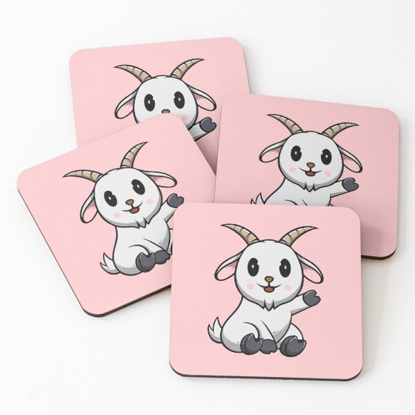 Item preview, Cute Goat Smiling designed and sold by cubbone.