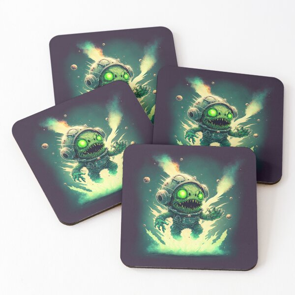 Item preview, Slime Invader designed and sold by MadAlienDesigns.