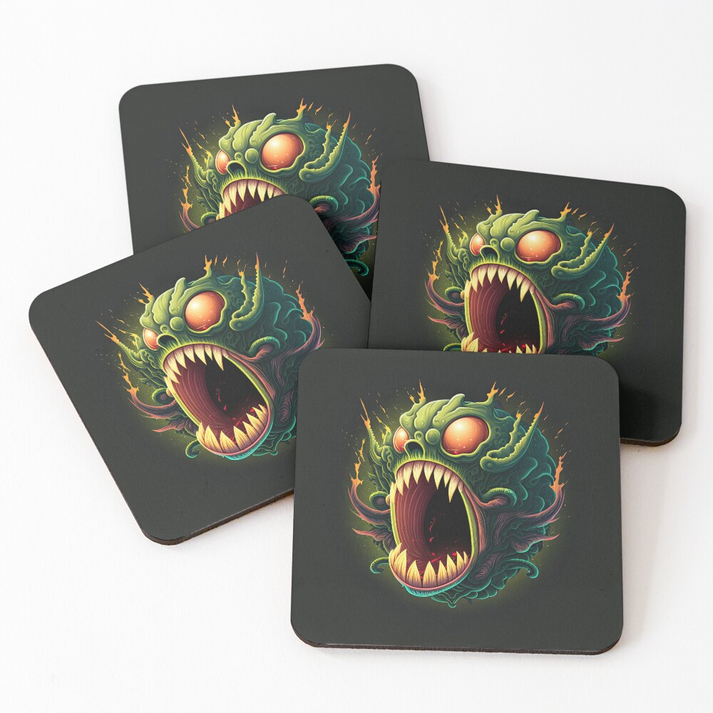 Item preview, Coasters (Set of 4) designed and sold by MadAlienDesigns.