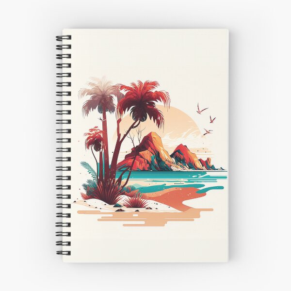 Item preview, Landscape ocean palm tree_v designed and sold by FunArt4You.
