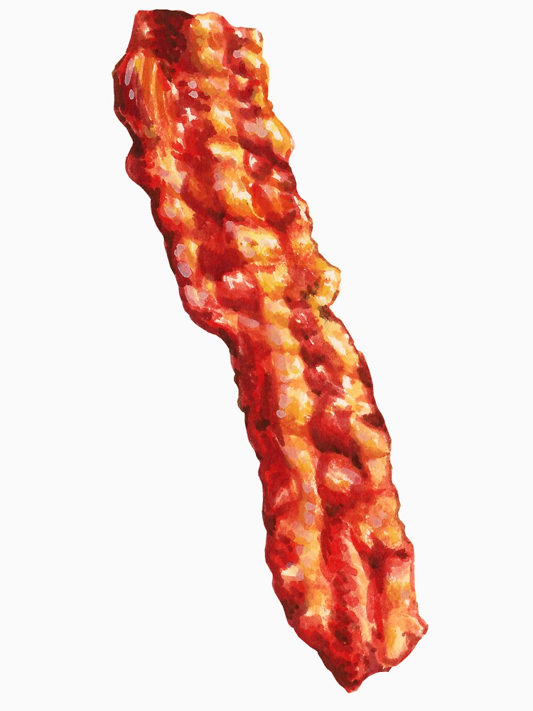 Thumbnail 7 of 7, Classic T-Shirt, Bacon Pattern designed and sold by KellyGilleran.