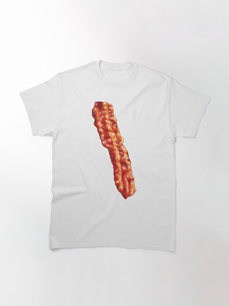 Thumbnail 3 of 7, Classic T-Shirt, Bacon Pattern designed and sold by KellyGilleran.