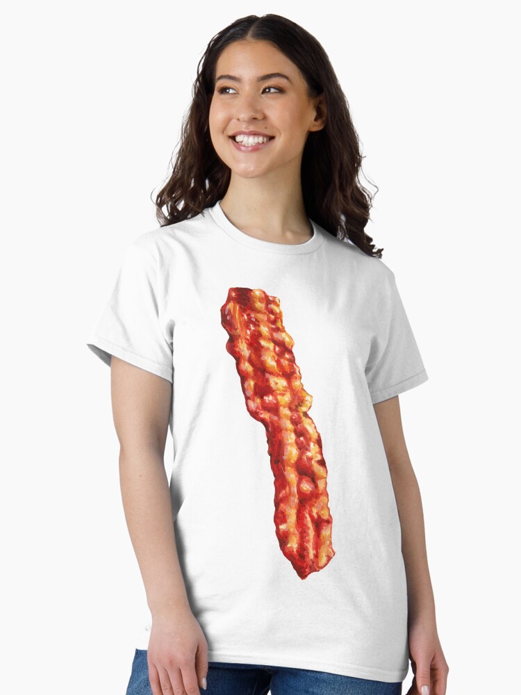 Thumbnail 2 of 7, Classic T-Shirt, Bacon Pattern designed and sold by KellyGilleran.