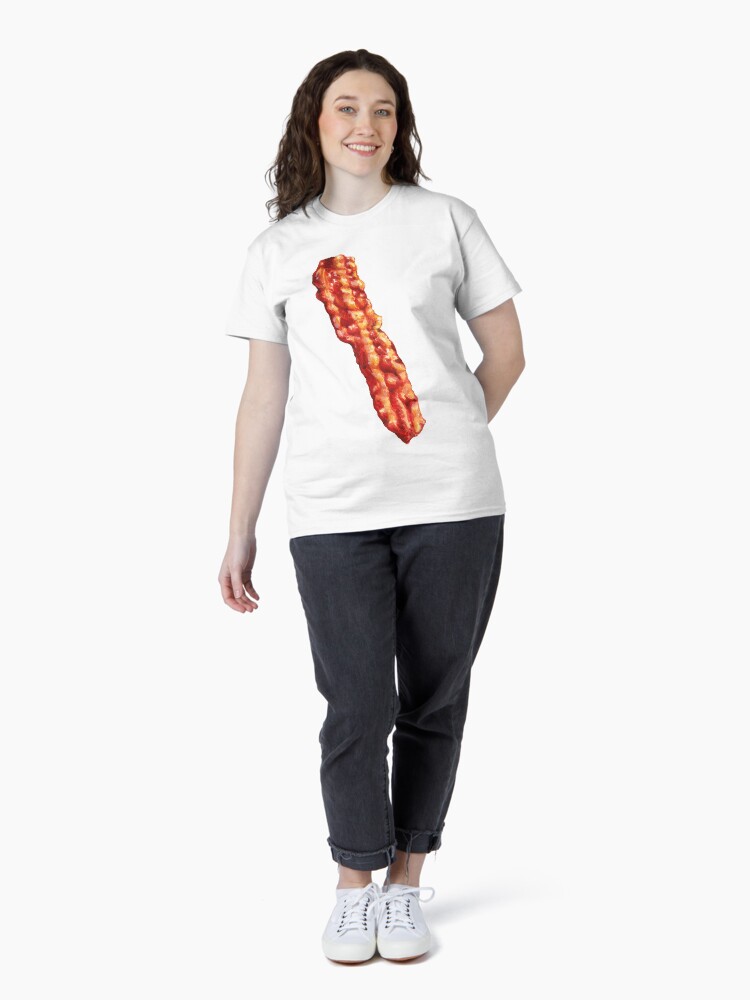 Thumbnail 4 of 7, Classic T-Shirt, Bacon Pattern designed and sold by KellyGilleran.