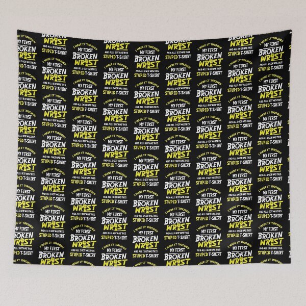 Item preview, Funny Injury Recovery Broken Wrist Surgery designed and sold by Crush Retro®.