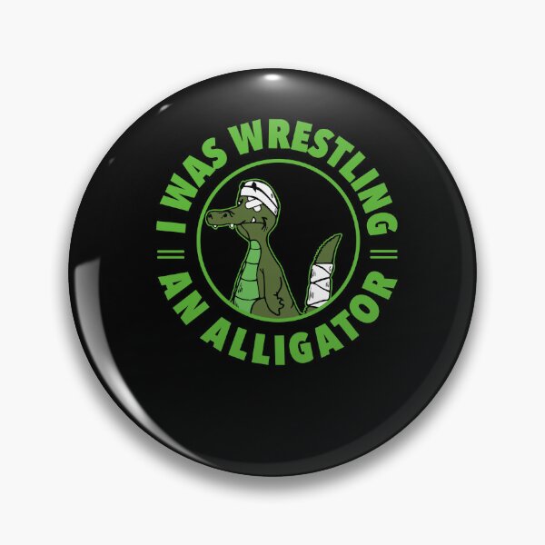Item preview, Funny Injury Recovery Alligator designed and sold by Crush Retro®.
