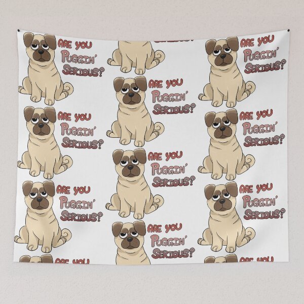 Item preview, Pug Seriously designed and sold by niknikando.