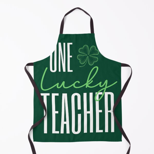 Item preview, One Lucky Teacher designed and sold by Hey-Nice-Shirt.