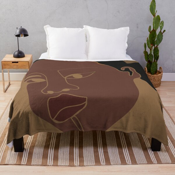 Item preview, Black Woman With Starter Puff designed and sold by PrintsbyPuleng.