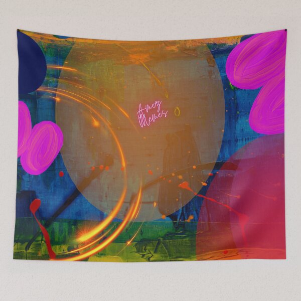 Item preview, Rustic Multicolor Abstract Art  designed and sold by AmezMemes.