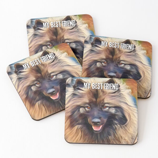Item preview, My Best Friend is a Keeshond designed and sold by It's On Backwards.