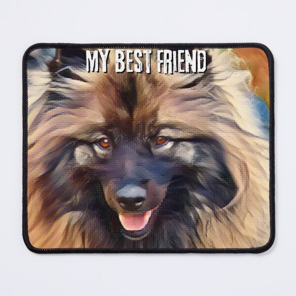 Item preview, My Best Friend is a Keeshond designed and sold by It's On Backwards.