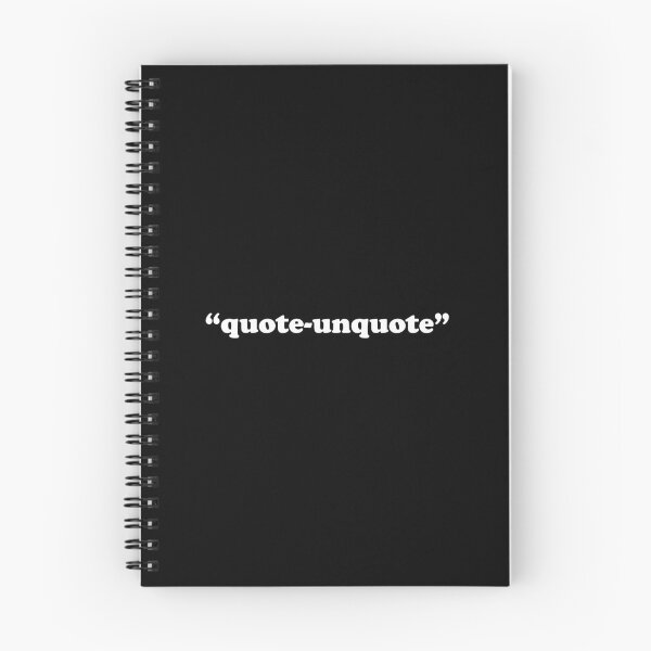 Item preview, "Quote-unquote"  designed and sold by Cavemen.